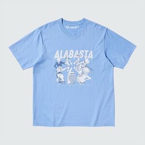UNIQLO LIGHT BLUE ONE PIECE- ALABASTA ARC Graphic Tee